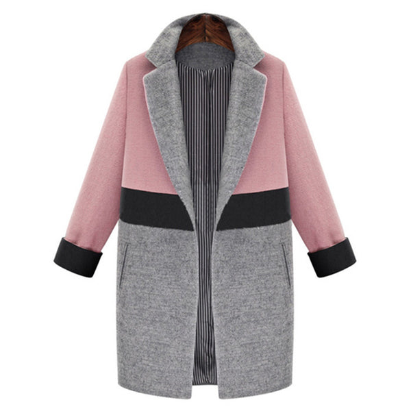 Women's Color Block Outerwear