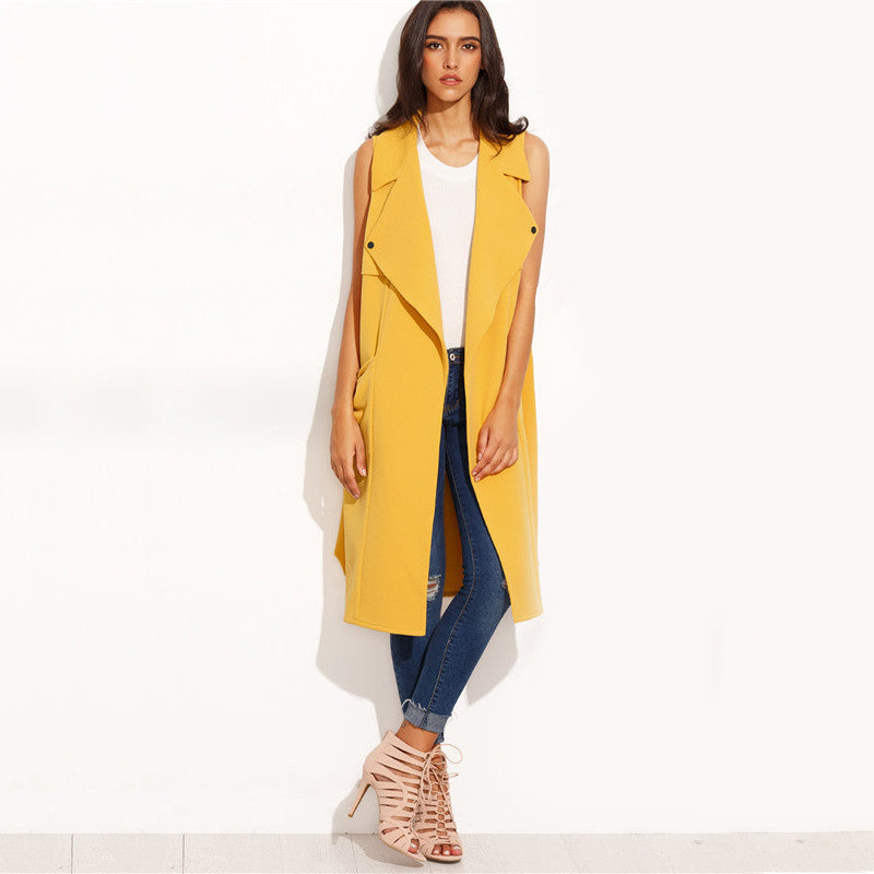 Women Casual Autumn Long Trench Coats